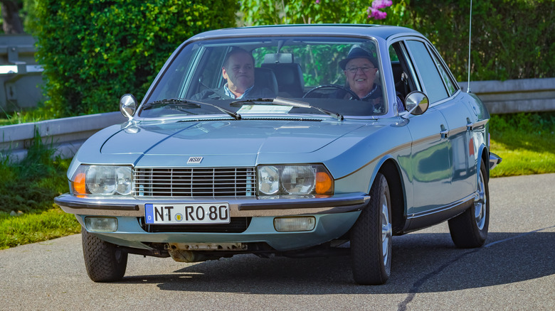 NSU Ro80 on the road