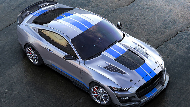 2020-22 Shelby GT500KR from overhead