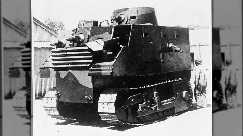 new zealand bob semple tank prototype photograph