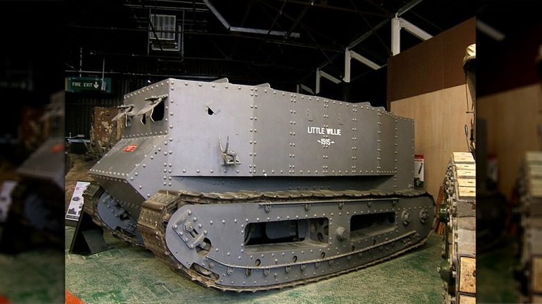 little willie british tank prototype tank museum