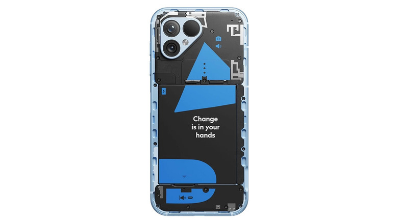 Fairphone 5 smartphone back side