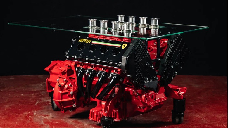 Ferrari F105 engine table