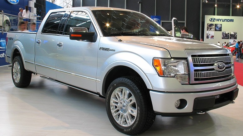 silver 2009 f150 platinum