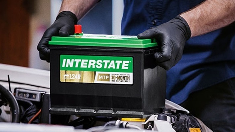 Interstate car battery