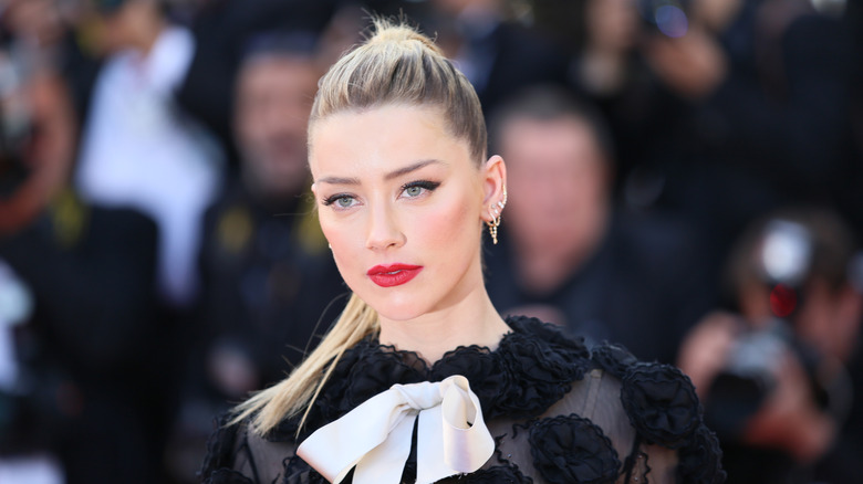 Amber Heard at an event.