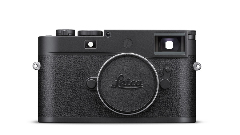 Leica M11 Monochrom on white background