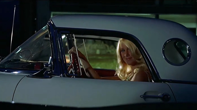 Suzane Somers in Ford Thunderbird American Graffiti