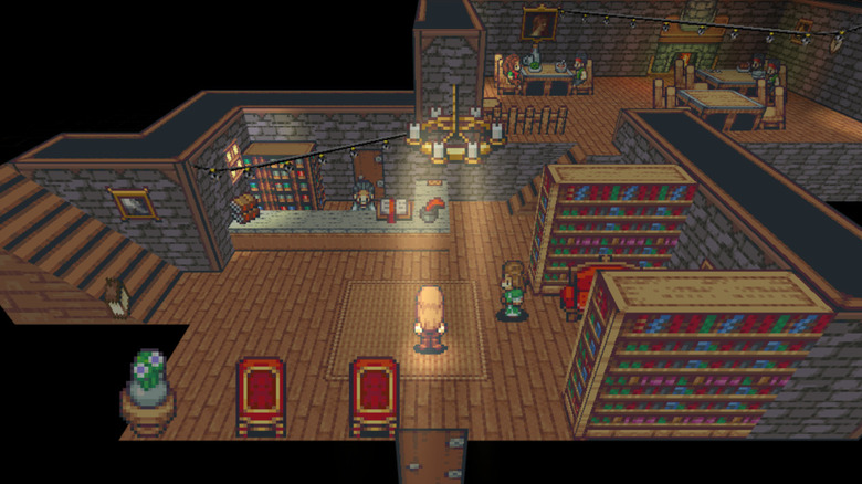 RPG Maker library scene