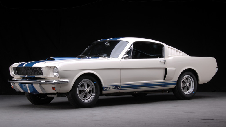 Front 3/4 view of 1965-66 Shelby GT350