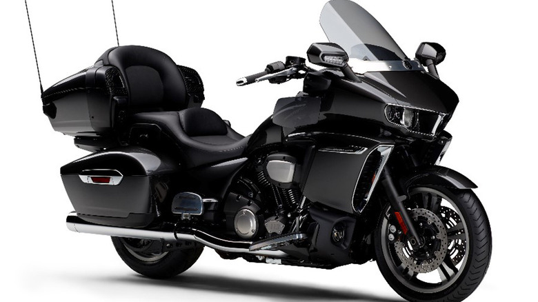 Black Yamaha Star Venture