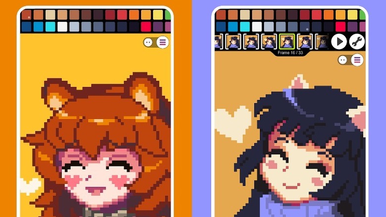 pixel studio in-app images