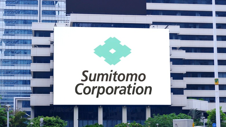 Large Sumitomo billboard