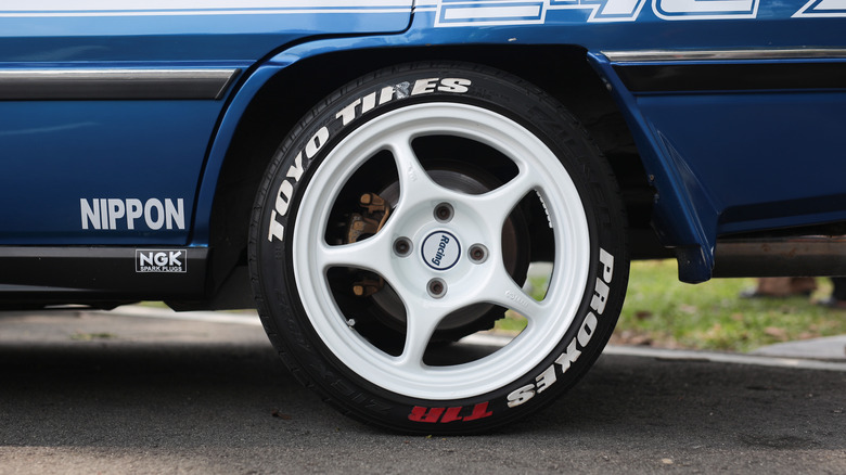 Toyo Tires closeup