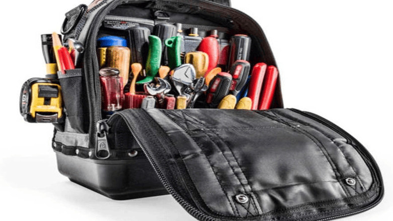 A black VETO PRO PAC TECH-MCT Tool Bag