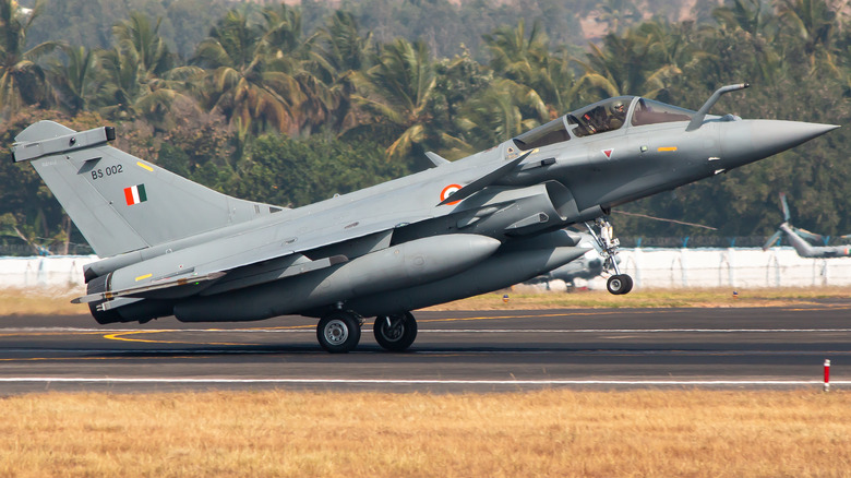 Dassault Rafale taking off