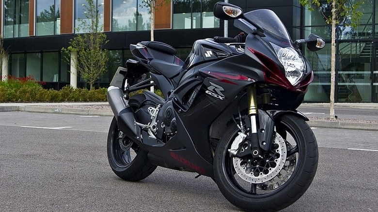 Black 2011 Suzuki GSX-R750