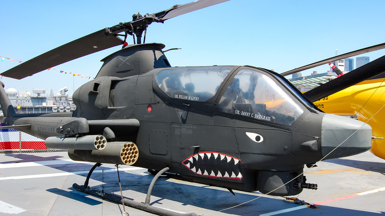 Bell AH-1 Cobra with stylish paint