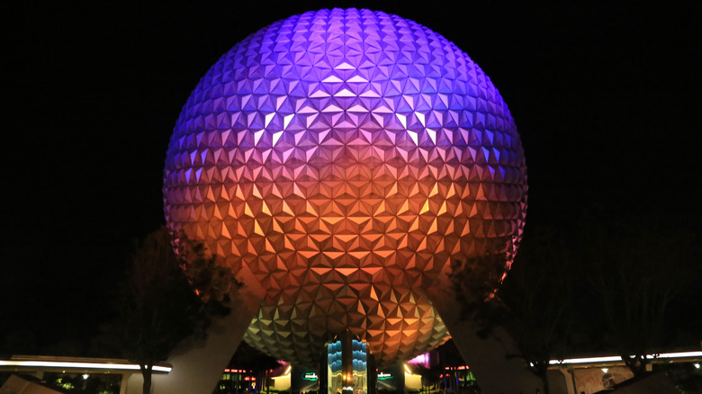 Spaceship Earth Epcot Center Disney World