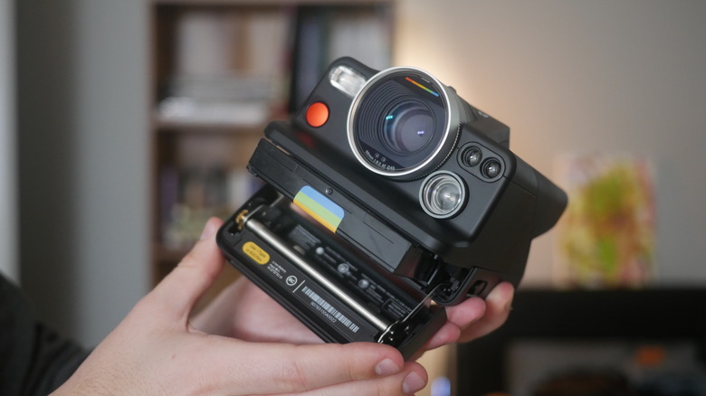 loading the Polaroid I-2