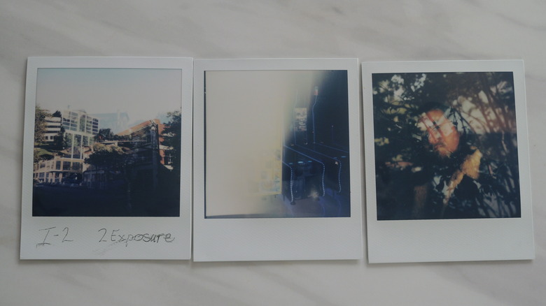 Polaroid I-2 double exposures