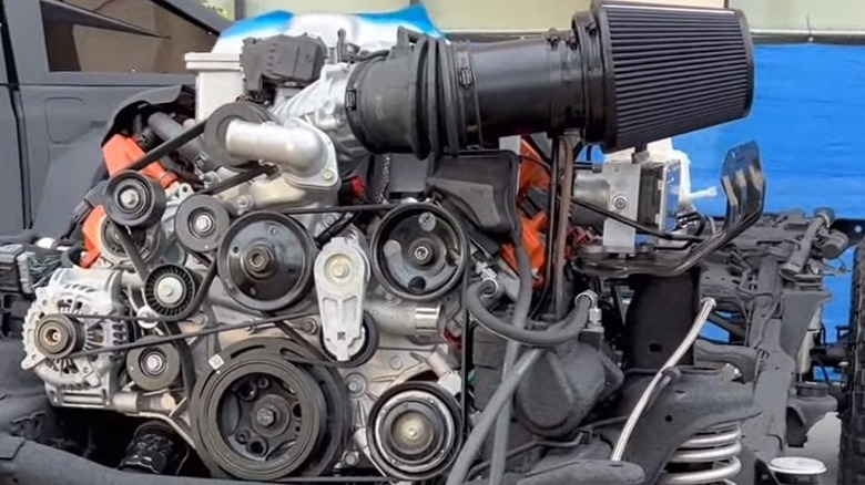 Hellcat Engine In The Hellfire