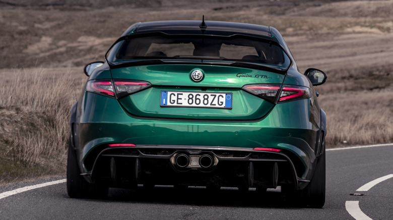 Alfa Romeo Giulia GTAm rear end