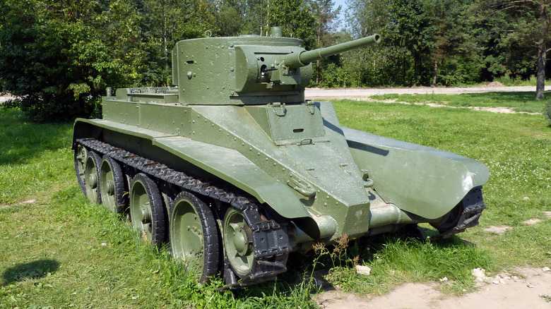 BT-5 Cavalry Tank static display