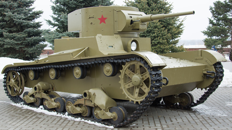 T26 tank static display