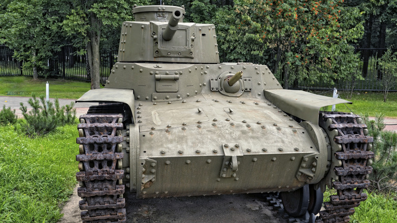 Type 97 Chi-Ha tank static display