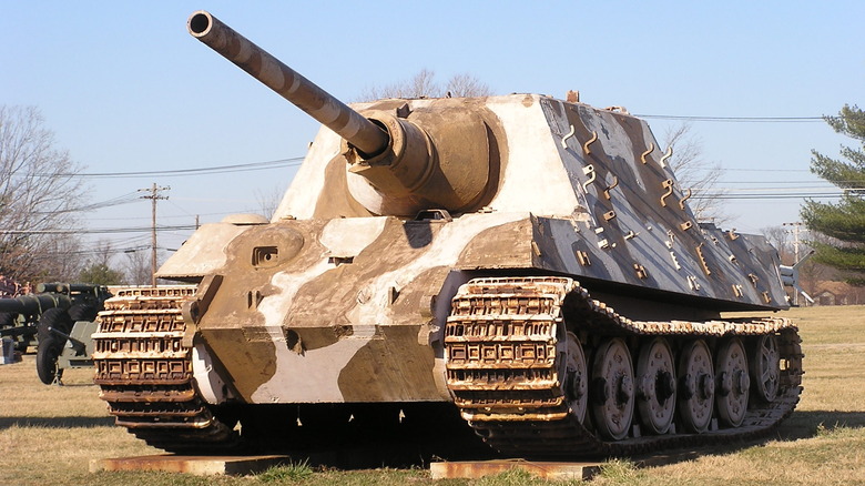 Jagtiger at Aberdeen Proving Grounds