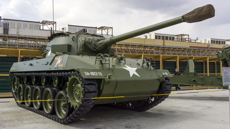 M18 Hellcat Museum display