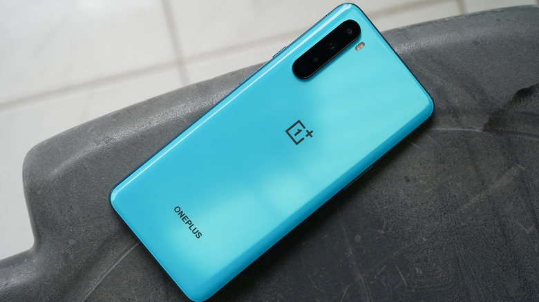 OnePlus Nord in blue color