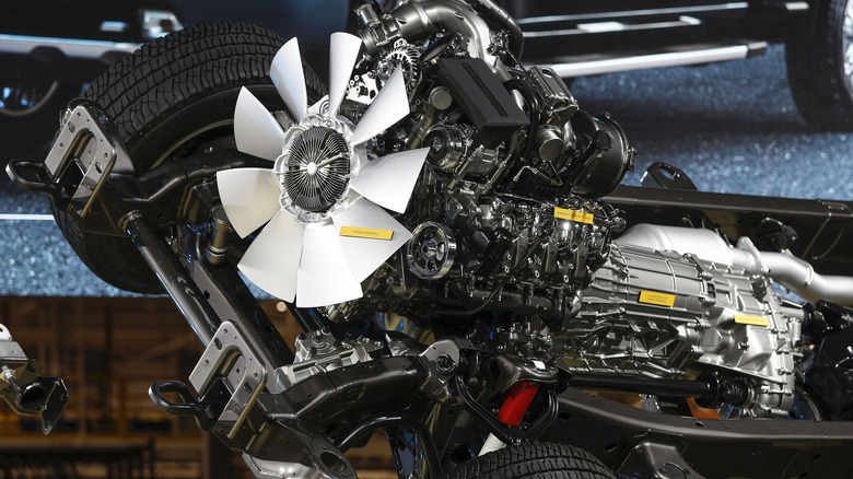 2019 Chevy Silverado engine