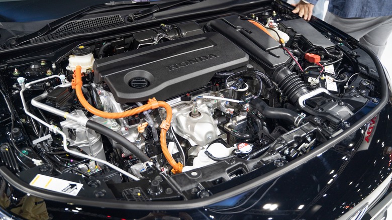 Honda Civic hybrid engine