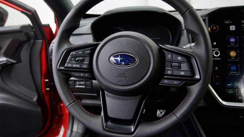 Impreza steering wheel