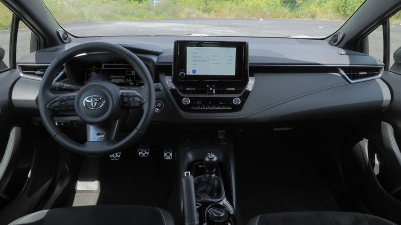 2024 Toyota GR Corolla dashboard