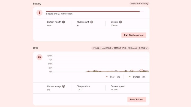 battery health on chromebook plus 515