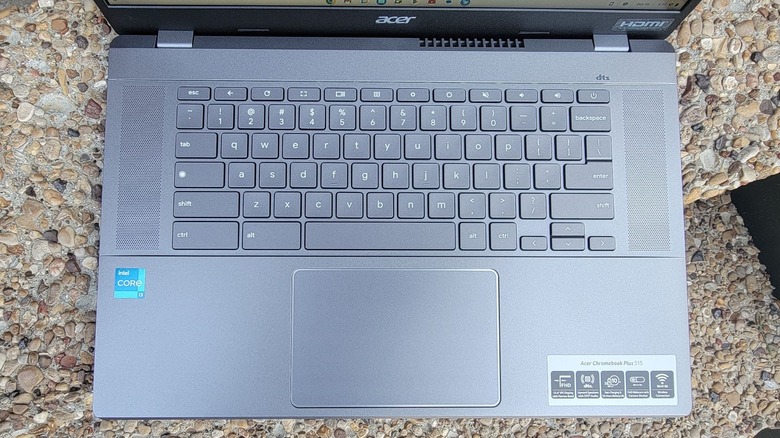 acer chromebook plus 515 keyboard and trackpad