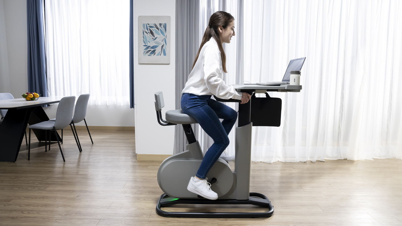 Acer's New DeskBike Can Help You Stay Fit And Charge Your Laptop While