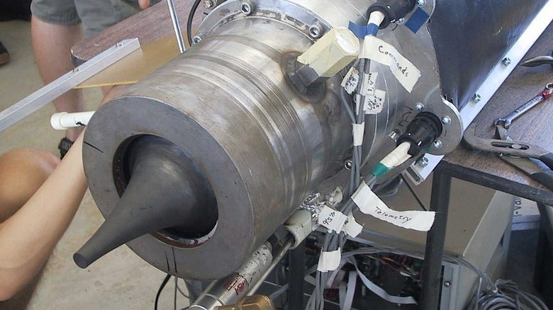 a toroidal aerospike engine