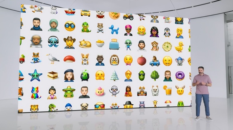 Showcase of Apple AI Emojis