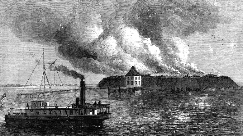 steamship attack civil war