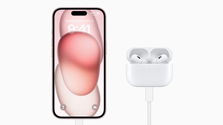 Charging AirPods Pro with iPhone