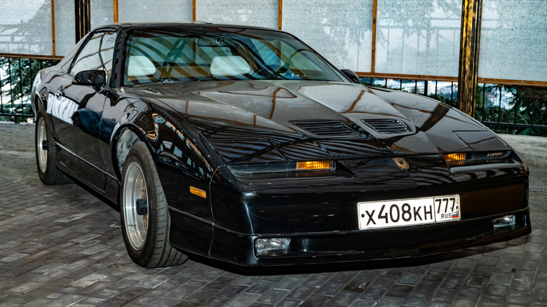 Black third generation Pontiac Firebird