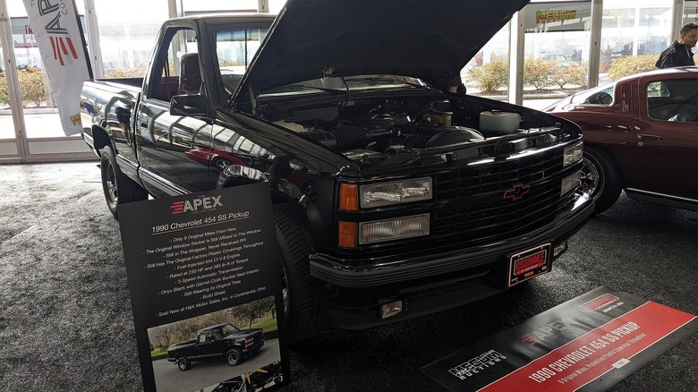 1990 Chevrolet 454 SS on display