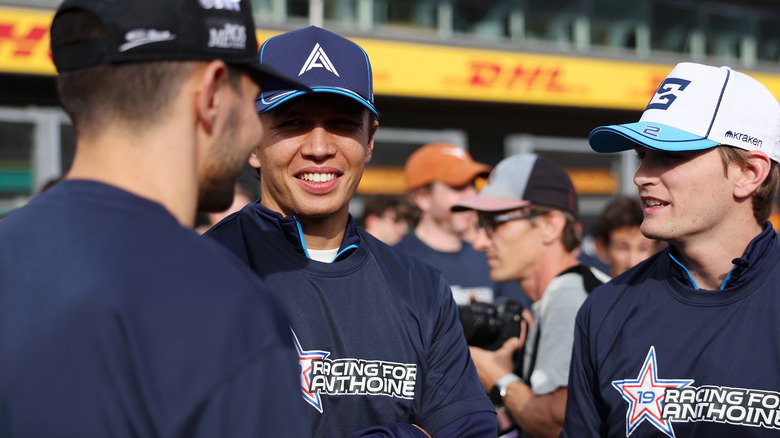 Ocon Albon and Sargeant