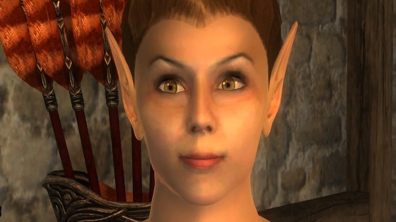 An NPC in Elder Scrolls Oblivion