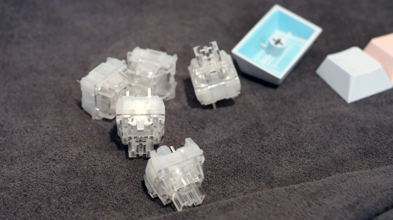 am icy silver switches
