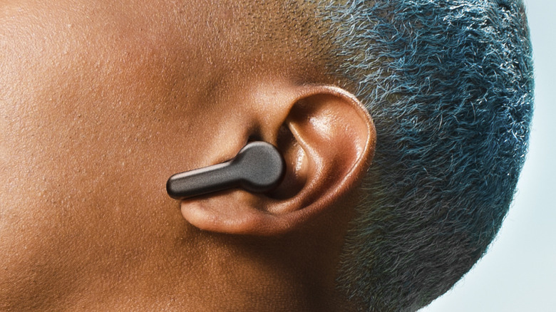 Amazon Echo Buds in ear