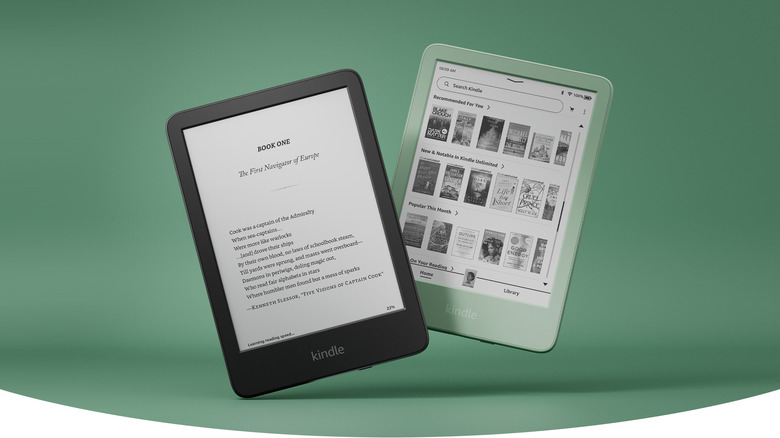 Updated Amazon Kindle reader